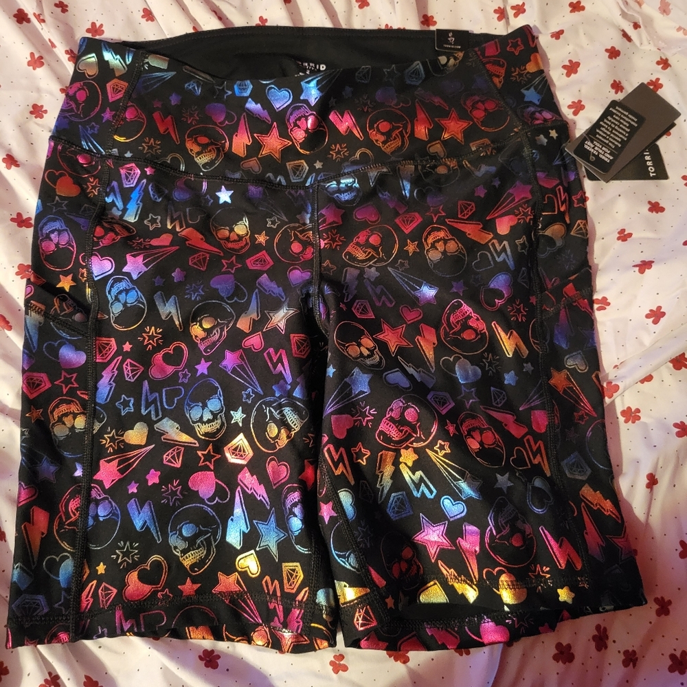 Torrid active bicycle shorts